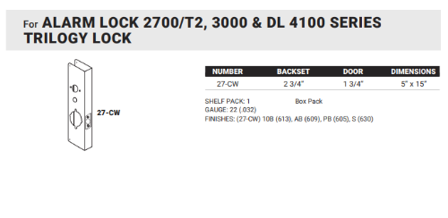 1-ALARM LOCK